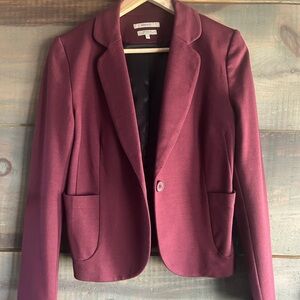 Wine Colored Women's Blazer